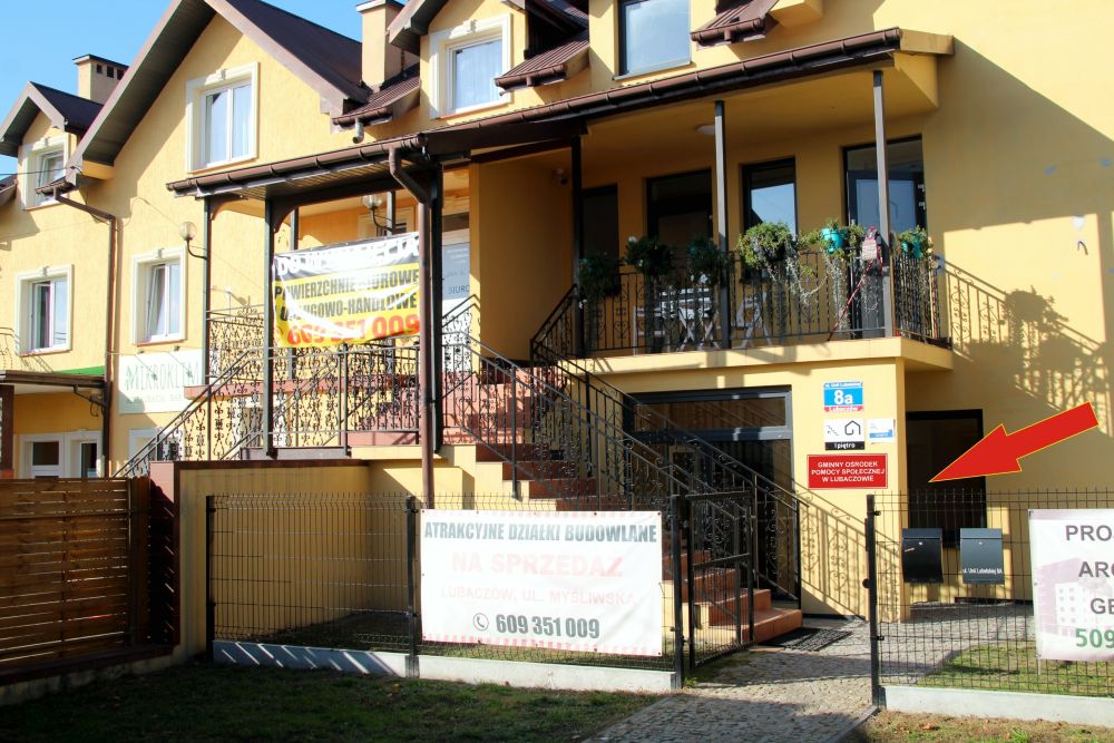 Siedziba Centrum Usług Społecznych Gminy Lubaczów